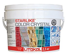 Эпоксидная затирочная смесь STARLIKE COLOR CRYSTAL 2,5 кг